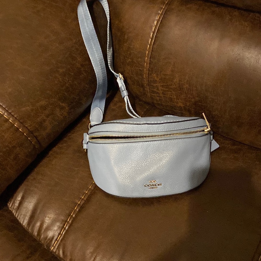 Light blue coach